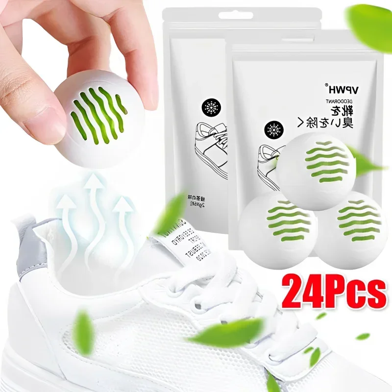 Bola pewangi 24/6 buah bola pa - Shoe Deodorizer Ball ulasan dan harga