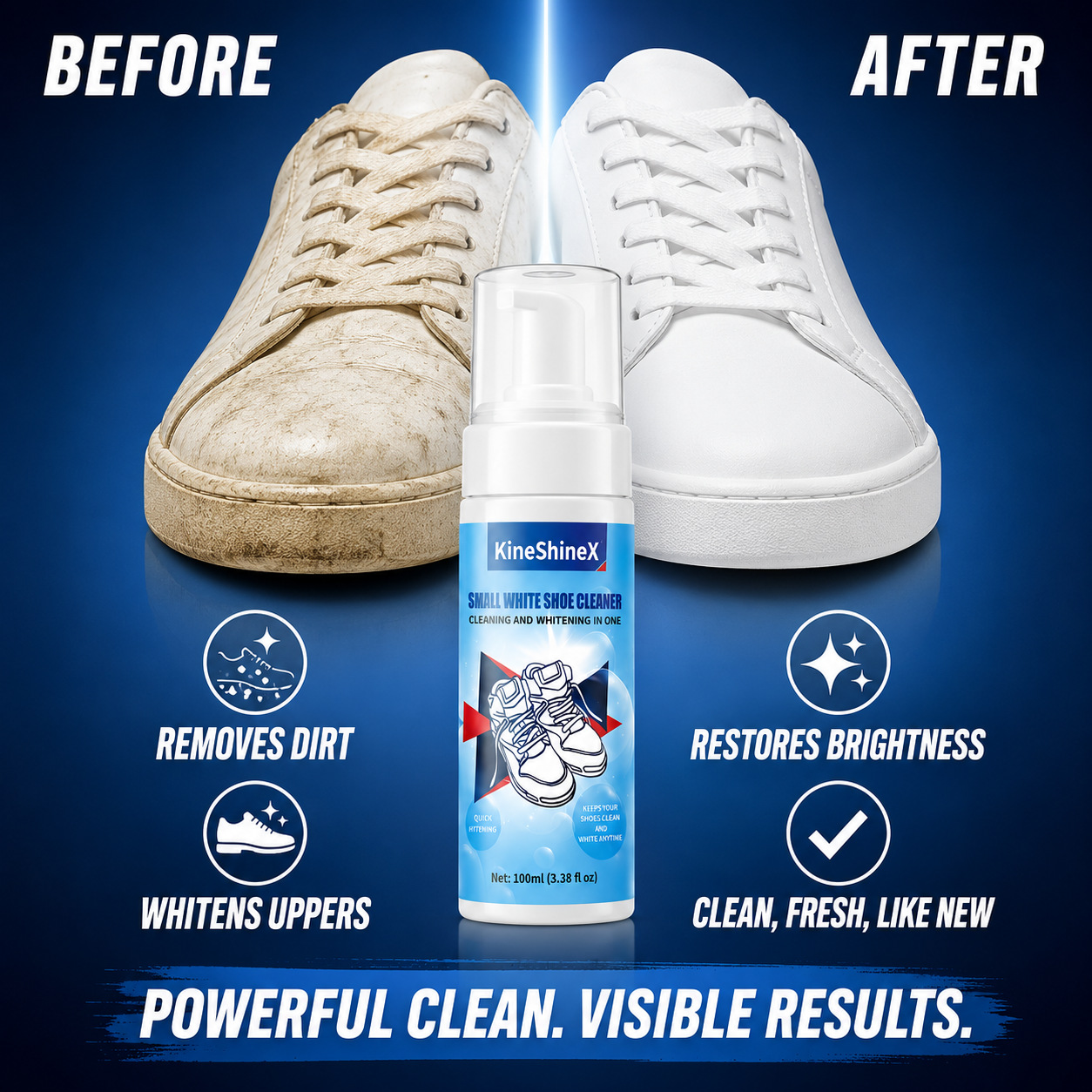 Kit Pembersih Sepatu Gihen, Pe - Sneaker Care Spray ulasan dan harga